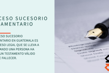 Proceso Sucesorio Testamentario